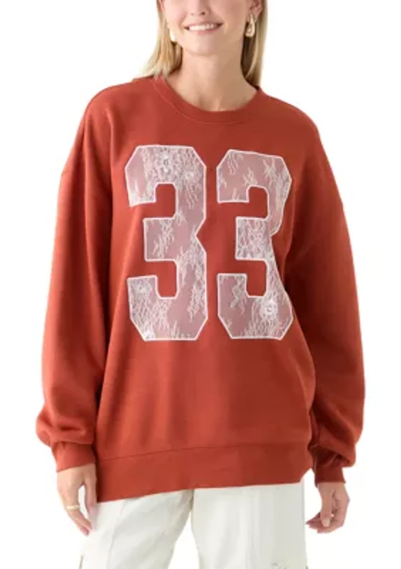 Women's 33 Varsity Graphic Sweatshirt