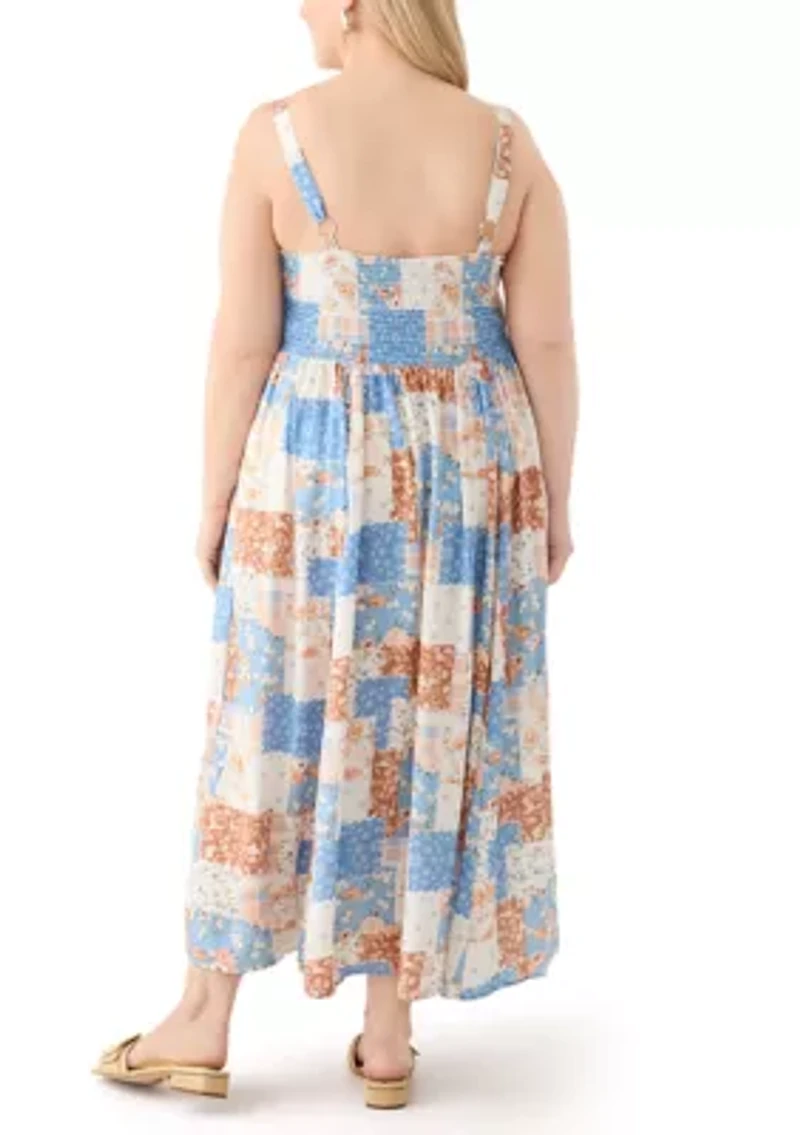 Plus Sleeveless Maxi Dress