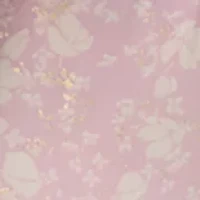 Women's Printed High-Neck Long Sleeve Ruffle Blouse