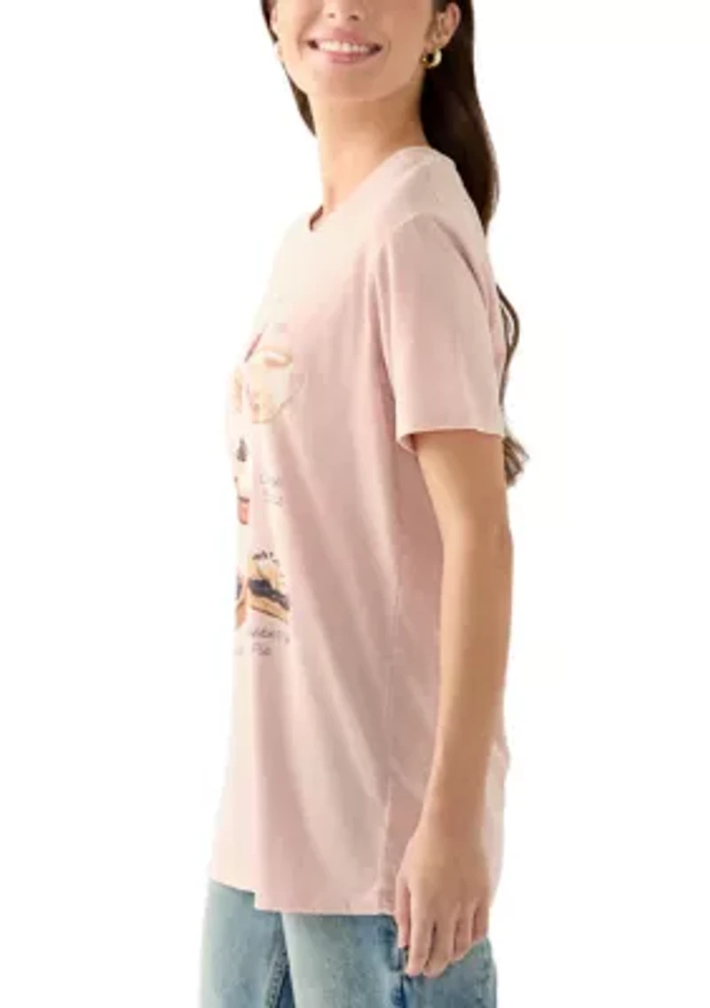 Women's Printed Desserts T-Shirt