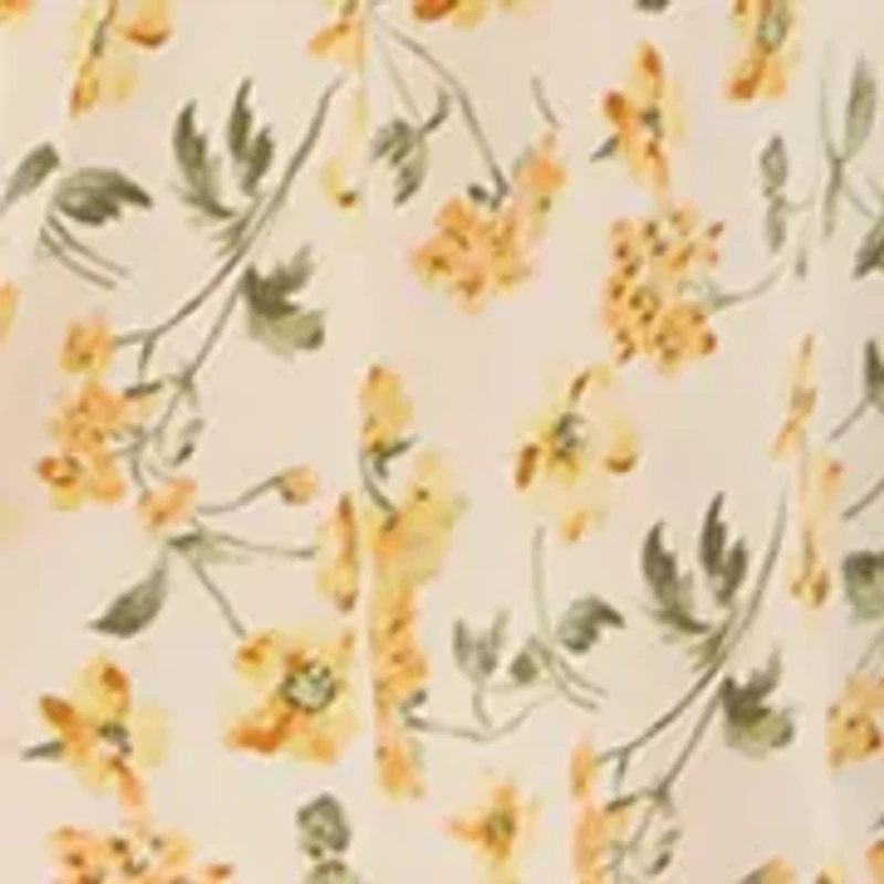 Women's Long Sleeve Smocked Midi Dress