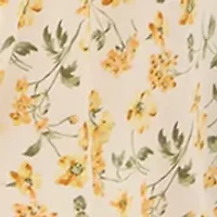 Women's Long Sleeve Smocked Midi Dress