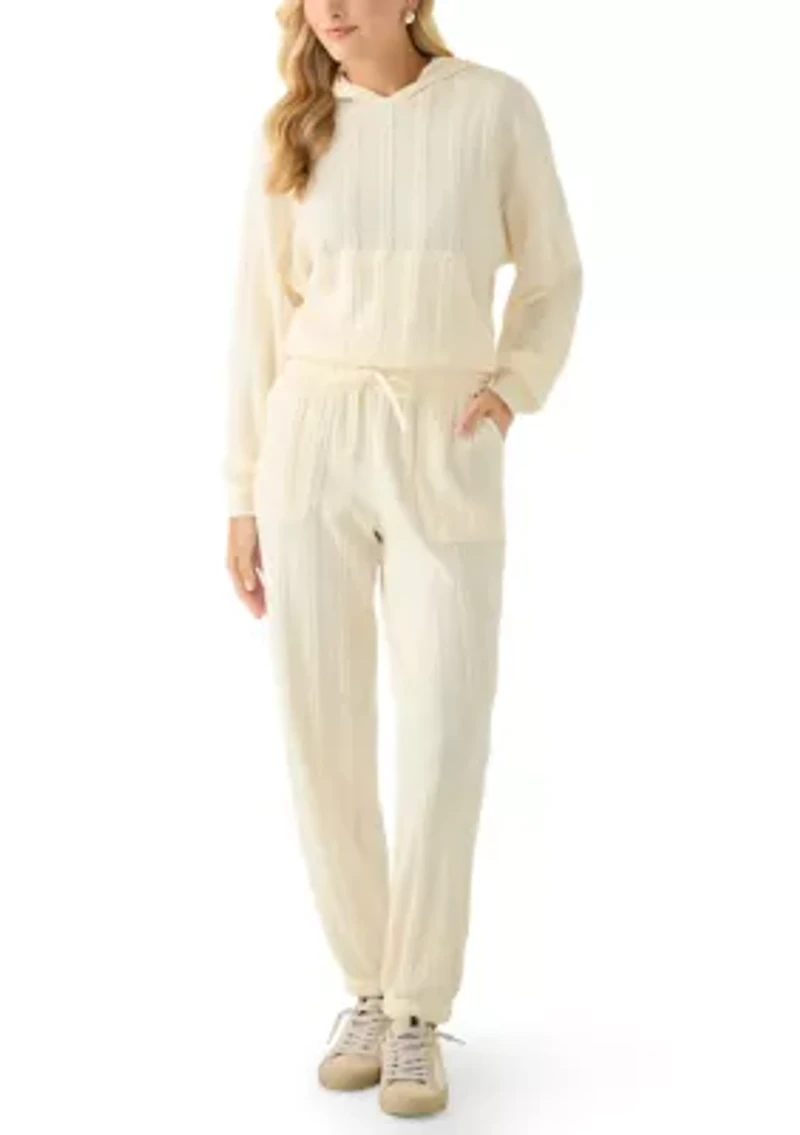 Women's Cable Knit Joggers