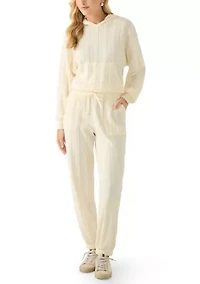 Women's Cable Knit Joggers