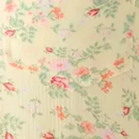 Women's Long Sleeve Button Down Tiered Shirtdress