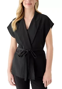 Women's Sleeveless Blazer