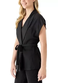 Women's Sleeveless Blazer