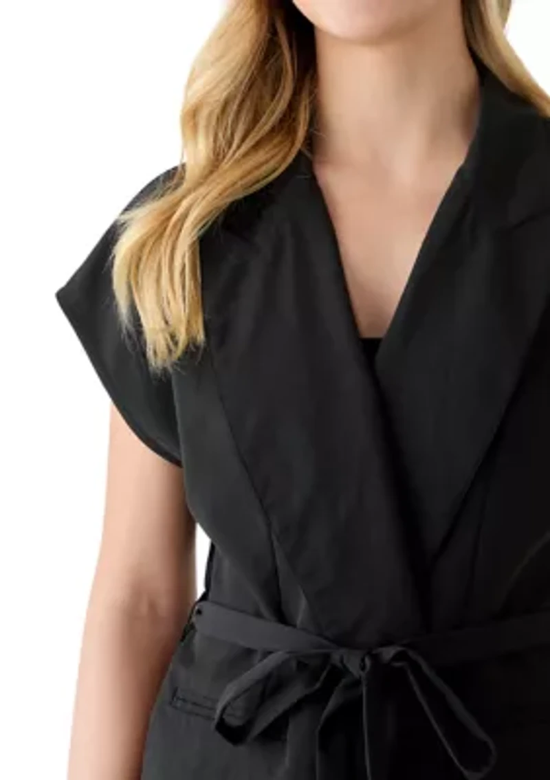 Women's Sleeveless Blazer