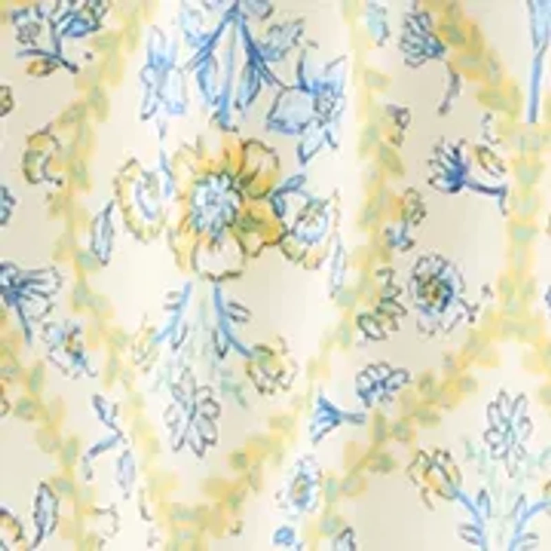 Women's Paisley Tiered Midi Skirt