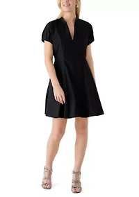 Women's Short Sleeve Mini Dress