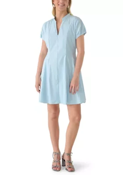 Women's Short Sleeve Mini Dress