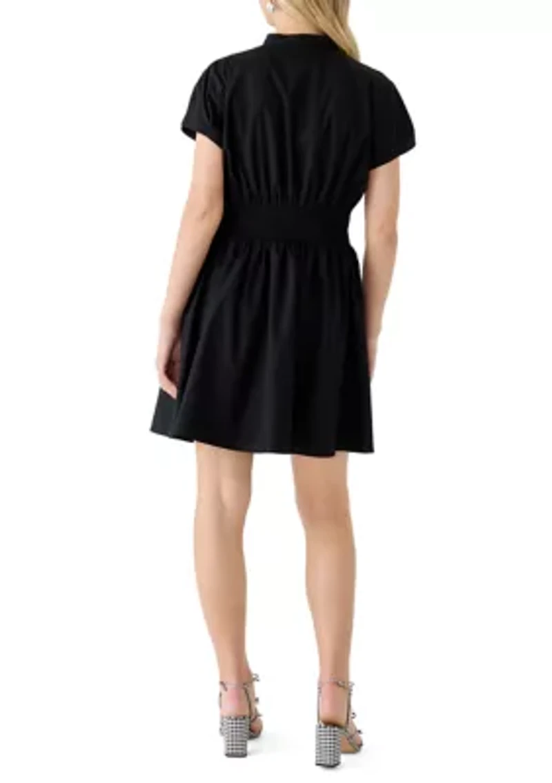 Women's Short Sleeve Mini Dress
