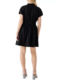 Women's Short Sleeve Mini Dress