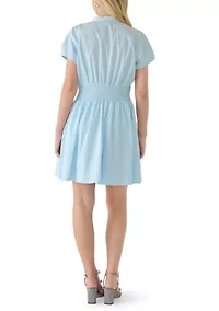 Women's Short Sleeve Mini Dress