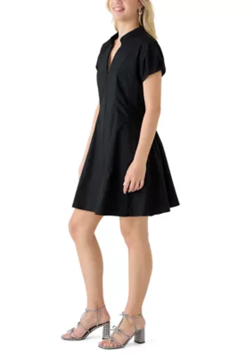 Women's Short Sleeve Mini Dress