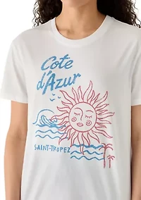 Women's Cote d'Azur Graphic T-Shirt