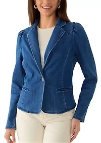 Women's Collar Fitted Jacket