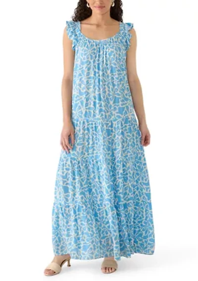 Women's Sleeveless Tuff Tiered Maxi Sundress