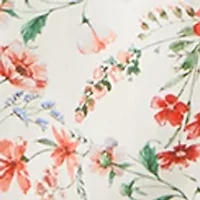 Women's Sleeveless Floral Bodice Midi Dress