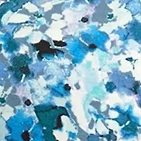 Plus V-Neck Flutter Sleeve Tie Front Top