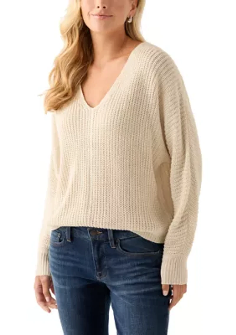 Women's Double V Sweater