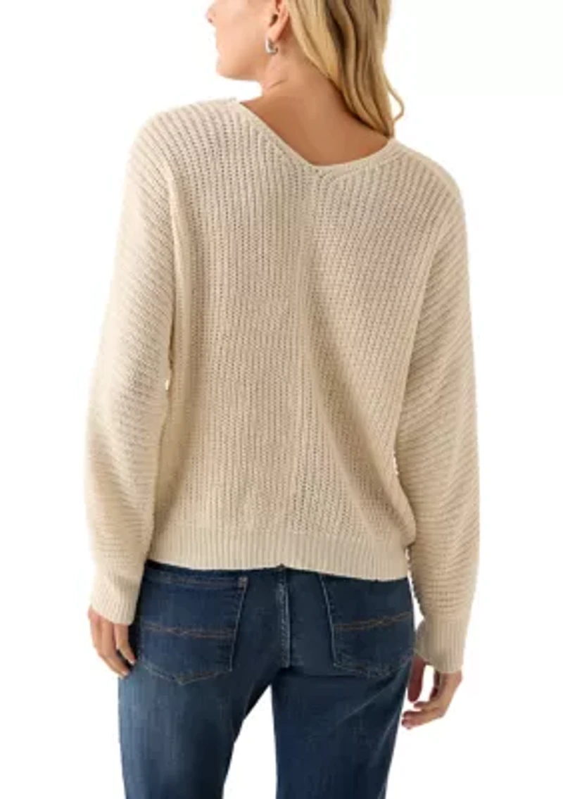 Women's Double V Sweater