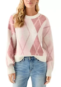 Women's Argyle Sweater