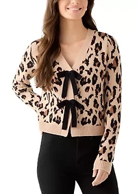 Women's Bow Front Tie Sweater