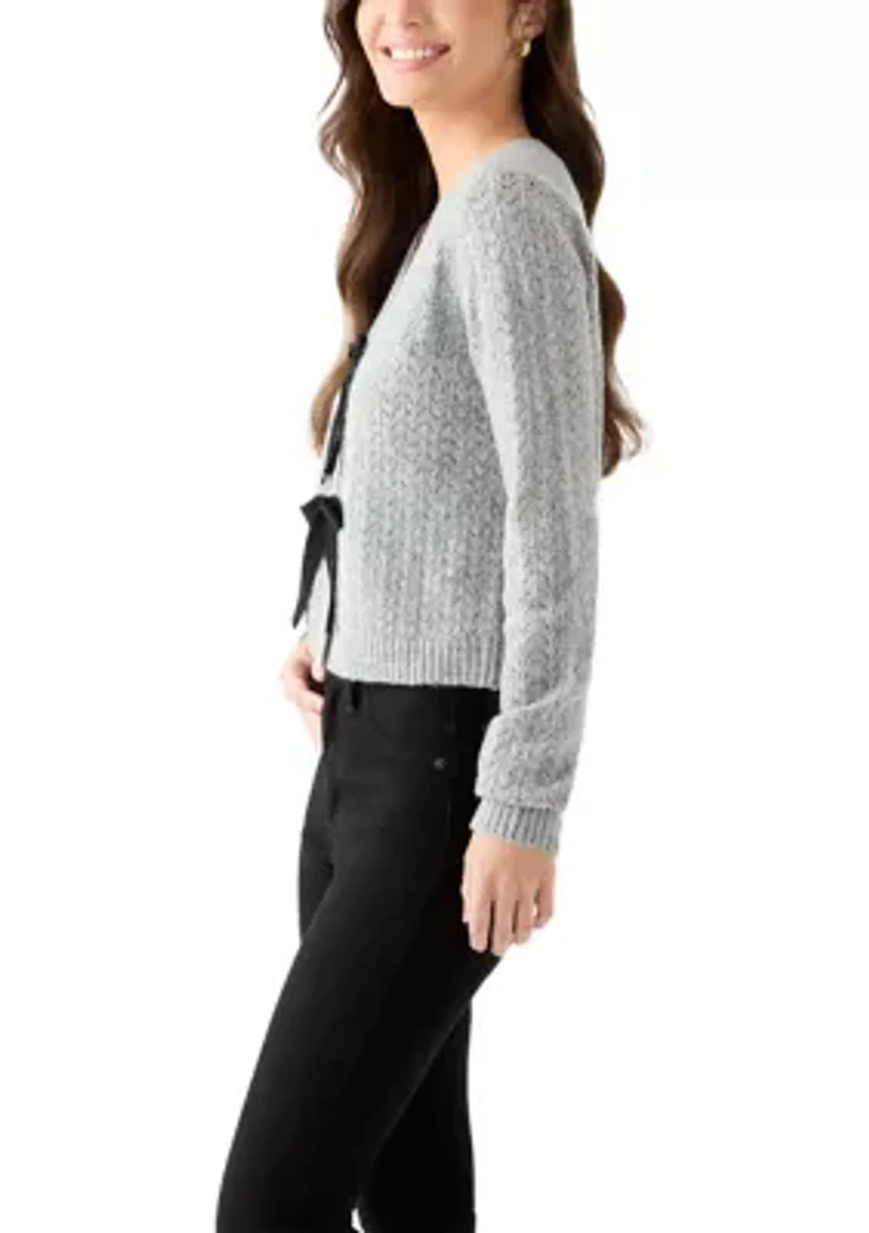 Women's Front Bow Tie Sweater