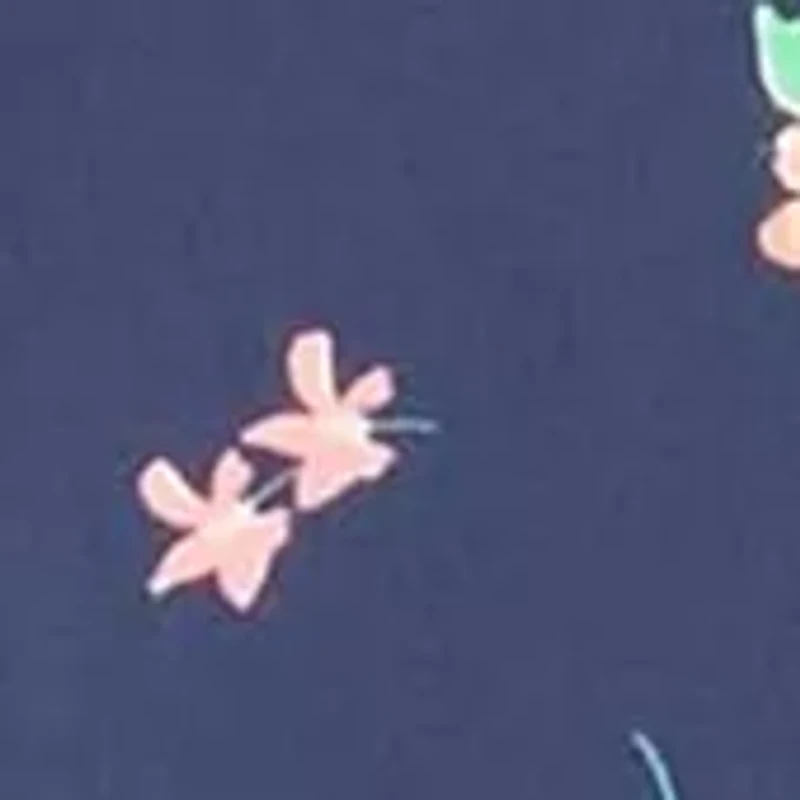 Plus Floral Rain Placement Print Tankini Swim Top