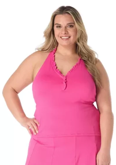Plus Nina Tankini Swim Top