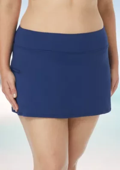 Plus Emma Swim Skort