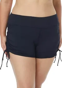 Blake Adjustable Side Tie Swim Shorts