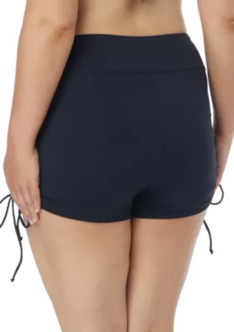 Blake Adjustable Side Tie Swim Shorts