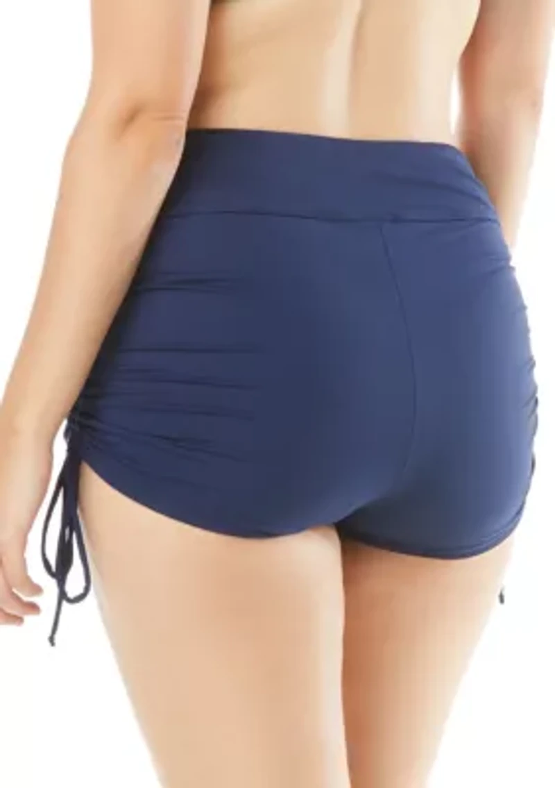 Blake Adjustable Side Tie Swim Shorts