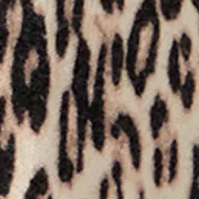 Plus Animal Print Cardigan