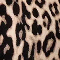 Petite Heather Leopard Button Down Cardigan