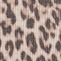 Plus Blouson Sleeve Split Neck Floral Stamp Top