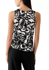 Petite Printed Tank Top