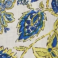 Women's Linen Floral Wide Leg Pants