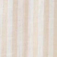 Women's Linen Stripe Wide Leg Pants