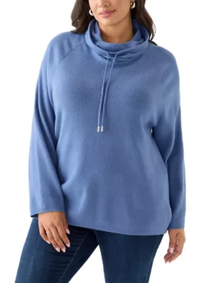 Plus Cowl Neck Sweater