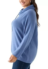Plus Cowl Neck Sweater