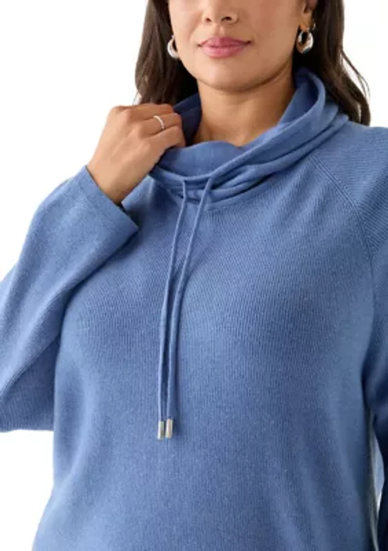 Plus Cowl Neck Sweater