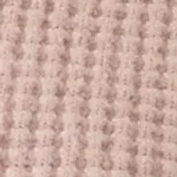 Plus Waffle Stitch Hoodie Sweater