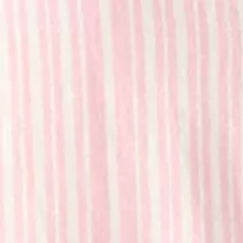 Women's Cap Sleeve Striped Linen Shirt