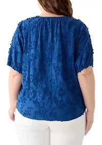 Plus Elbow Sleeve Text Popover Top