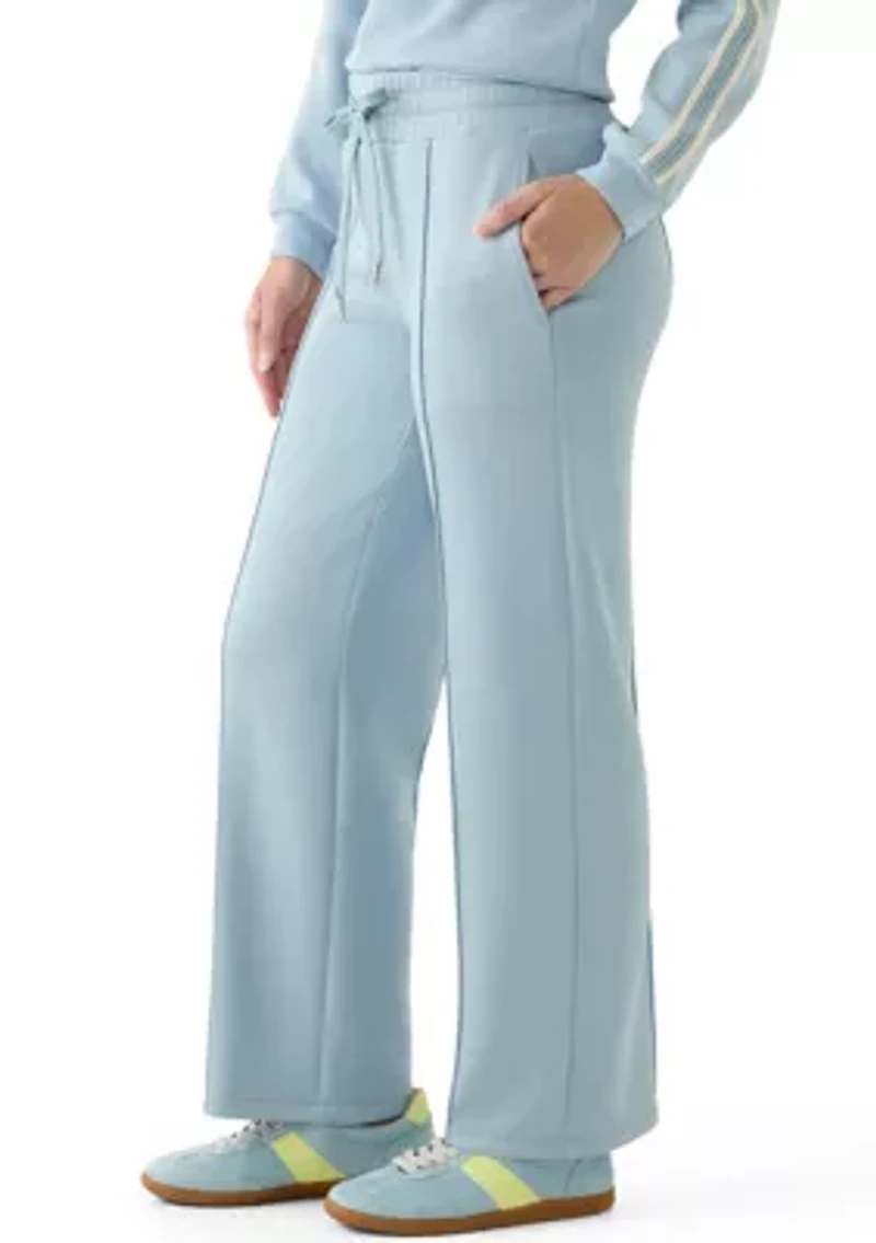Petite Pull On Wide Leg Pants