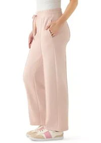 Petite Pull On Wide Leg Pants