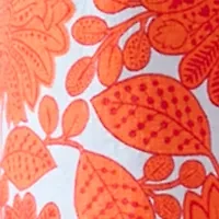 Women's Flutter Sleeve Printed Top